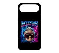 Carcasa para iPhone Air Meows Cat Shark Mouth 80s Bootleg Sharks Funny Cats Lover