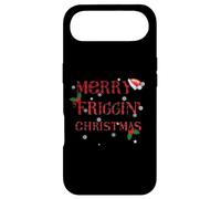 Carcasa para iPhone Air Merry Friggin Christmas, Pijama de Navidad búfalo a Cuadros