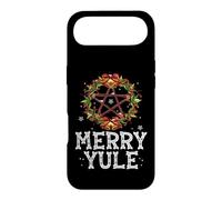 Carcasa para iPhone Air Merry Yule - Winter Solstice - Holly Pentagram - Gift