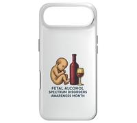 Carcasa para iPhone Air Mes de concientización sobre los trastornos del Espectro alcohólico fetal (FASD)