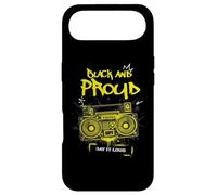 Carcasa para iPhone Air Mes DE LA Historia Negro Hip Hop Vieja Escuela MÚSICA Negro Orgulloso