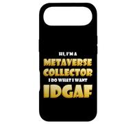 Carcasa para iPhone Air Metaverse Collector Idgaf Crypto Meme Eth NFT Metaverse DeFi