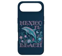 Carcasa para iPhone Air Mexico Beach FL Amante DE LOS Delfines Colorido Souvenir DE Playa
