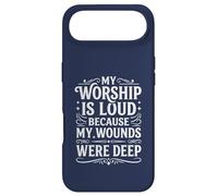 Carcasa para iPhone Air Mi adoración es Fuerte Porque mis heridas Eran Profundas Salmo 147:3