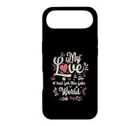 Carcasa para iPhone Air Mi Amor es Demasiado Real para Este Mundo Falso