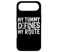Carcasa para iPhone Air Mi Barriga Define mi Ruta Divertido Viaje Vlog Humor
