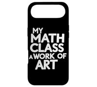 Carcasa para iPhone Air Mi Clase de matemáticas: una Obra de Arte Divertida Profesora