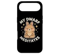 Carcasa para iPhone Air Mi Conejo Enano medita Divertido y Lindo Conejito