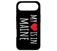 Carcasa para iPhone Air MI CORAZÓN ESTÁ EN Maine Lindo Estado Americano