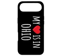 Carcasa para iPhone Air MI CORAZÓN ESTÁ EN Ohio Cute American State