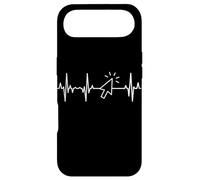 Carcasa para iPhone Air Mi corazón Late por un cardiograma en Internet