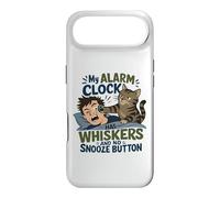 Carcasa para iPhone Air Mi Despertador Tiene Bigotes, no Tiene botón de repetición, Gato