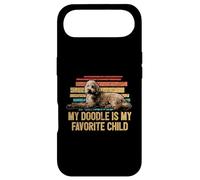 Carcasa para iPhone Air Mi Doodle es mi Hijo Favorito Goldendoodle Dog Retro