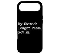 Carcasa para iPhone Air Mi estómago compró Estos, no yo, Divertida Cita de Compra