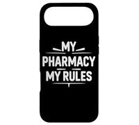 Carcasa para iPhone Air Mi Farmacia Mis Reglas Lema sarcástico Divertido