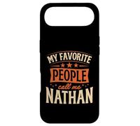 Carcasa para iPhone Air Mi Gente Favorita me Llama Nathan Nombre Personalizado