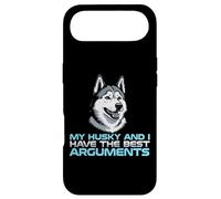 Carcasa para iPhone Air Mi Husky y yo Tenemos los Mejores argumentos dueño de Perro