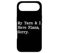 Carcasa para iPhone Air Mi Lana y yo Tenemos Planes, lo Siento, Frases Divertidas de artesanía