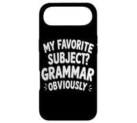 Carcasa para iPhone Air ¿Mi Materia Favorita? Gramática, Obviamente Profesor de Idiomas