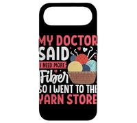 Carcasa para iPhone Air Mi médico Dijo Que necesitaba más Fibra, así Que FUI a la Tienda de Hilo