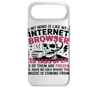 Carcasa para iPhone Air Mi Mente Es como El Esqueleto De Mi Navegador De Internet