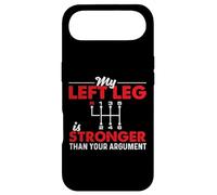 Carcasa para iPhone Air Mi Pierna Izquierda es más Fuerte Que tu Auto de Cambio Manual argumento