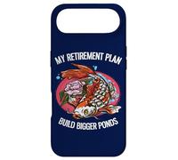 Carcasa para iPhone Air Mi Plan de jubilación Construir estanques más Grandes Funny Koi Keeper