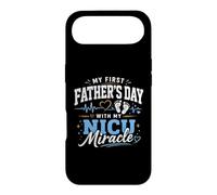 Carcasa para iPhone Air Mi Primer día del Padre con mi Milagro de la UCIN