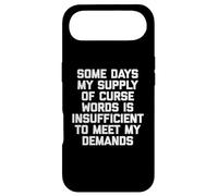 Carcasa para iPhone Air Mi Suministro de Palabras malditas es insuficiente para Satisfacer mis demandas