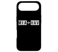 Carcasa para iPhone Air MIA HAV Ruta Miami La Habana Vuelo Cuba