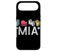Carcasa para iPhone Air MIA Personalizado Perro Nombre MIA Pet Lover
