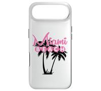 Carcasa para iPhone Air Miami Beach Florida Palmera Retro Tropical