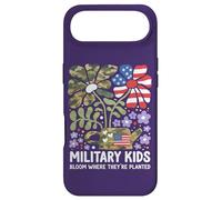 Carcasa para iPhone Air Militar Niño Diente De León Florece Donde Se Plantan Púrpura
