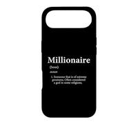 Carcasa para iPhone Air Millonario Definición Divertido Rico Hombre de Negocios Millonarios