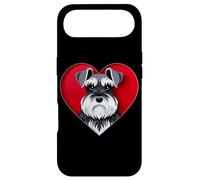 Carcasa para iPhone Air Miniatura Schnauzer Heart Cute Mini Puppy Dog Lover