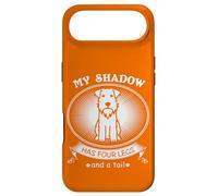 Carcasa para iPhone Air Miniature Schnauzer My Dog is My Shadow Funny Pet Dog Lover