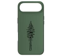 Carcasa para iPhone Air Minimalist Pine Tree Illustration Simple Hiking 80s Graphic