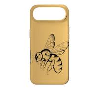 Carcasa para iPhone Air Minimalista Abeja Línea Anatómica Ilustración Miel