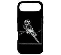 Carcasa para iPhone Air Minimalista Sun Conure Loro Línea Arte Aves Ilustración