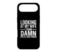 Carcasa para iPhone Air Mirando a mi Esposa Creo Que Ella es una Mujer afortunada