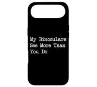 Carcasa para iPhone Air Mis binoculares Ven más Que tú: Cita Divertida sobre observación de Aves