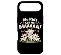 Carcasa para iPhone Air Mis Hijos me Llaman mah, Divertido mamá Granja Diciendo Broma Amante de la Cabra