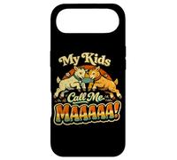 Carcasa para iPhone Air Mis Hijos me Llaman mah, Divertido mamá Granja Diciendo Broma Amante de la Cabra