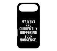 Carcasa para iPhone Air mis Ojos están Actualmente amortiguando Tus tonterías Witty