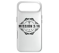 Carcasa para iPhone Air Mission 3:16 - Christian Faith Church Ministry Soldier