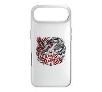 Carcasa para iPhone Air Mito Elemental del dragón fénix de ascua y tempestad