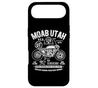 Carcasa para iPhone Air Moab Utah Route U-128 Colorado River Retro diseño de Motocicleta