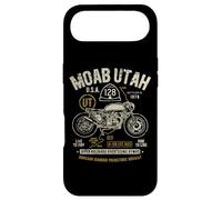 Carcasa para iPhone Air Moab Utah Route U-128 Colorado River Retro diseño de Motocicleta