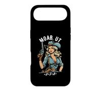 Carcasa para iPhone Air Moab Utah USA Cowgirl con diseño de Pistola Estilo Occidental