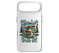 Carcasa para iPhone Air Mochila De Senderismo Who Let The Crocs out Gator Croc